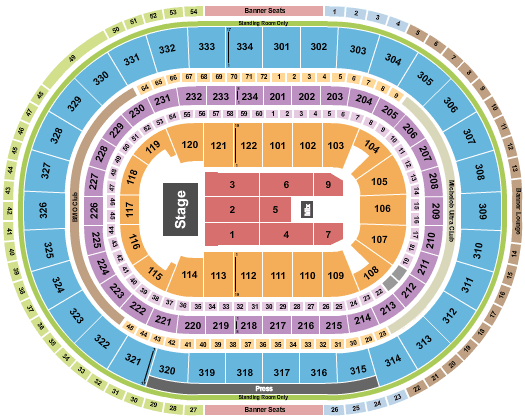 United Center Rush Seating Chart